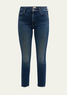 Mother Denim MOTHER The Mid-Rise Dazzler Ankle Fray Jeans