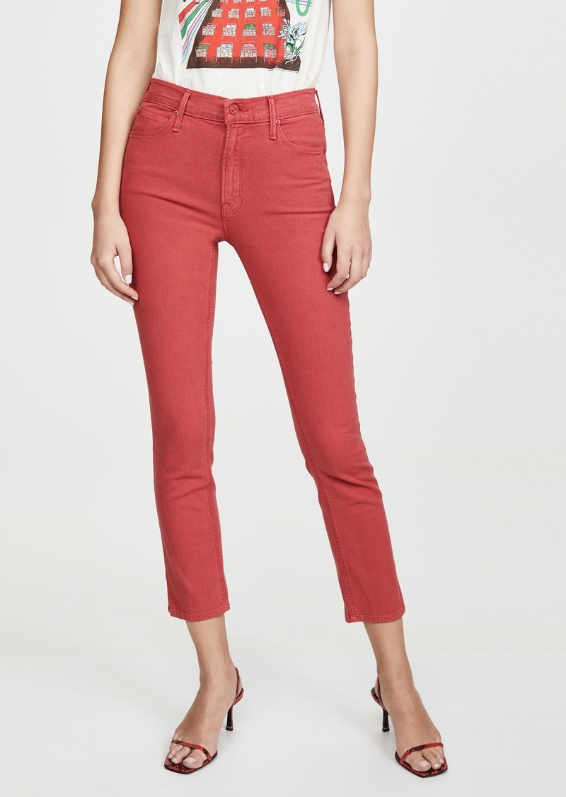 mother mid rise jeans