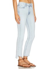 Mother Denim MOTHER The Mid Rise Dazzler Ankle Step Fray