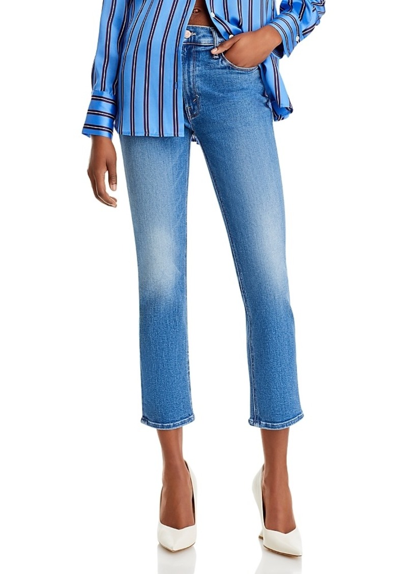 Mother Denim Mother The Mid Rise Dazzler Cropped Jeans in Different