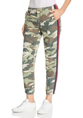 mother camo pants with stripe