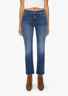 Mother Denim MOTHER The Outsider Raw Hem Ankle Bootcut Jeans