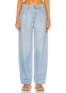 Mother Denim MOTHER SNACKS! The Pleated Fun Dip Puddle