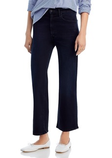Mother Denim Mother The Rambler High Rise Ankle Straight Jeans in Night in Venice