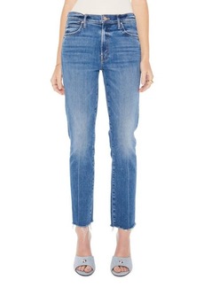 Mother Denim MOTHER The Rascal Frayed Ankle Slim Jeans