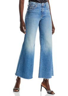 Mother Denim Mother The Roller High Rise Wide Leg Jeans in Riding the Cliffside