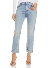 Mother Denim MOTHER The Scrapper Double Cuff Jeans in Out With The Old, In With The