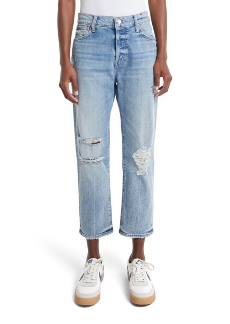 Mother Denim MOTHER The Scrapper High Rise Ankle Crop Jeans
