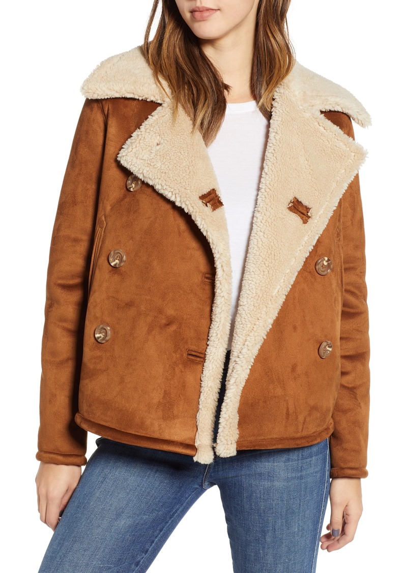 mother denim shearling jacket