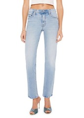 Mother Denim MOTHER The Smarty Pants Skimp High Waist Straight Leg Jeans