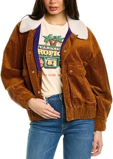 Mother Denim MOTHER The Springy Patch Bomber Jacket