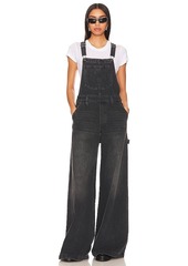 Mother Denim MOTHER The Sugar Cone Overall Heel