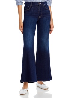Mother Denim Mother The Tomcat Roller High Rise Wide Leg Jeans in Off Limits