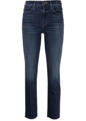 Mother Denim raw-cut skinny jeans