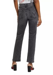 Mother Denim Rider Mid-Rise Skimp Slim-Fit Jeans