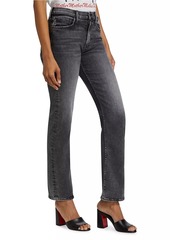 Mother Denim Rider Mid-Rise Skimp Slim-Fit Jeans