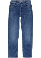 Mother Denim Rider mid-rise cropped jeans