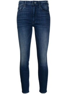 Mother Denim skinny-cut cropped jeans