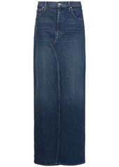 Mother Denim The Bobshell Maxi Denim Long Skirt