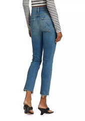 Mother Denim The Dazzler Mid-Rise Ankle Jeans