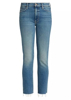 Mother Denim The Dazzler Mid-Rise Ankle Jeans