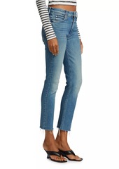 Mother Denim The Dazzler Mid-Rise Ankle Jeans