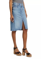 Mother Denim The Ditcher Denim Skirt