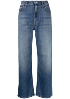 Mother Denim The Dodger Ankle cropped straight-leg jeans