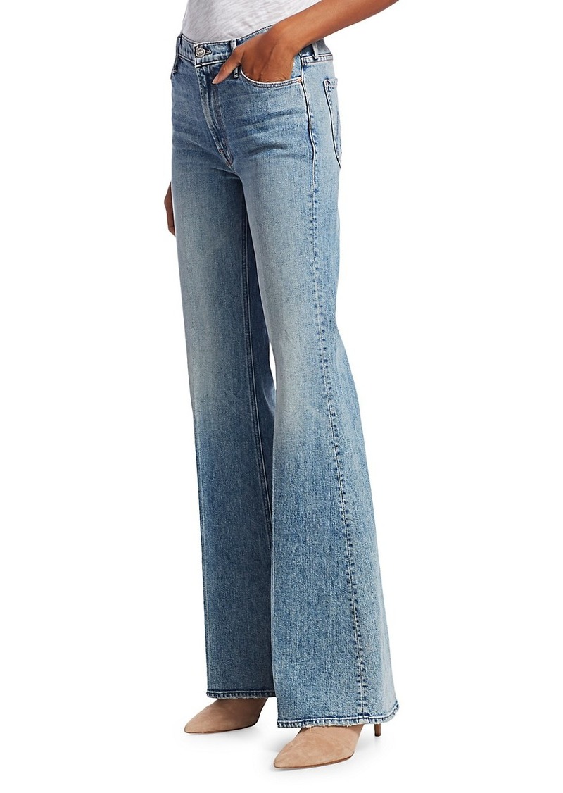 The Doozy High Rise Flare Jeans 62 Off