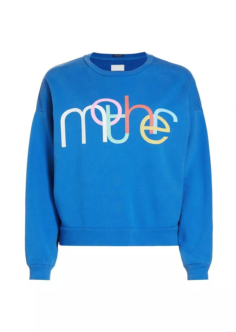 Mother Denim The Drop Square Crewneck Sweatshirt