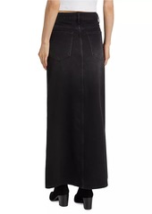 Mother Denim The Fun Dip Slice Maxi Skirt