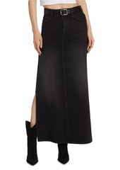 Mother Denim The Fun Dip Slice Maxi Skirt