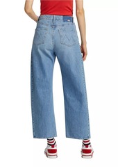 Mother Denim The Half Pipe Flood High-Rise Jeans