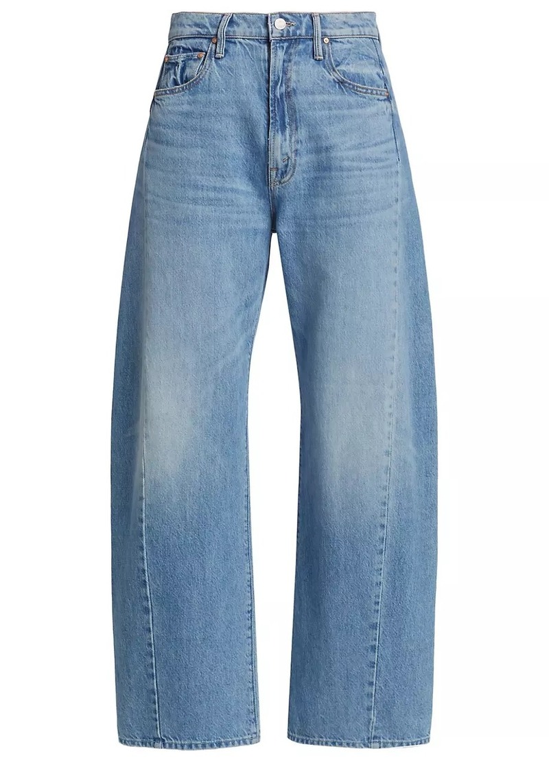 Mother Denim The Half Pipe Flood High-Rise Jeans