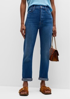 Mother Denim The High Waisted Hiker Hover Jeans