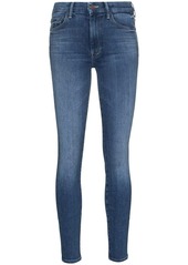 Mother Denim The High Waisted Looker skinny-fit jeans