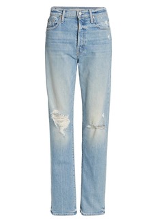 Mother Denim The Huffy Skimp Straight-Fit Jeans