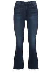 Mother Denim The Insider Ankle Fray Stretch Jeans