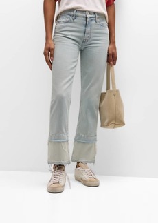 Mother Denim The Insider Double-Double Hover Jeans