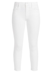 Mother Denim The Looker High-Rise Crop Skinny Jeans