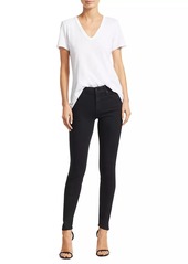 Mother Denim The Looker Mid-Rise Skinny Jeans