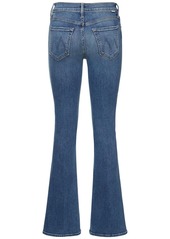 Mother Denim The Outsider Sneak Mid Rise Cotton Jeans