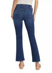 Mother Denim The Patch Pocket Insider Flood Jeans