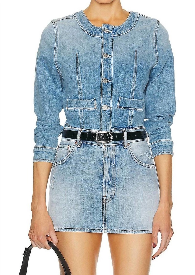 Mother Denim The Picky Jacket In Let Them Eat Cake