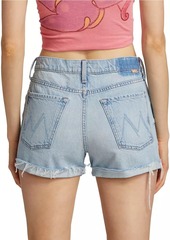 Mother Denim The Proper Denim Shorts