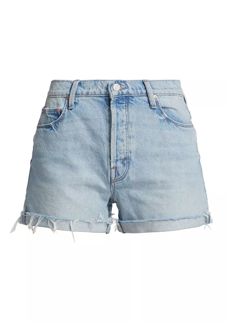 Mother Denim The Proper Denim Shorts