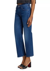 Mother Denim The Rambler Cropped Straight-Leg Jeans