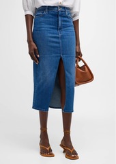 Mother Denim The Reverse Pencil Pusher Skirt