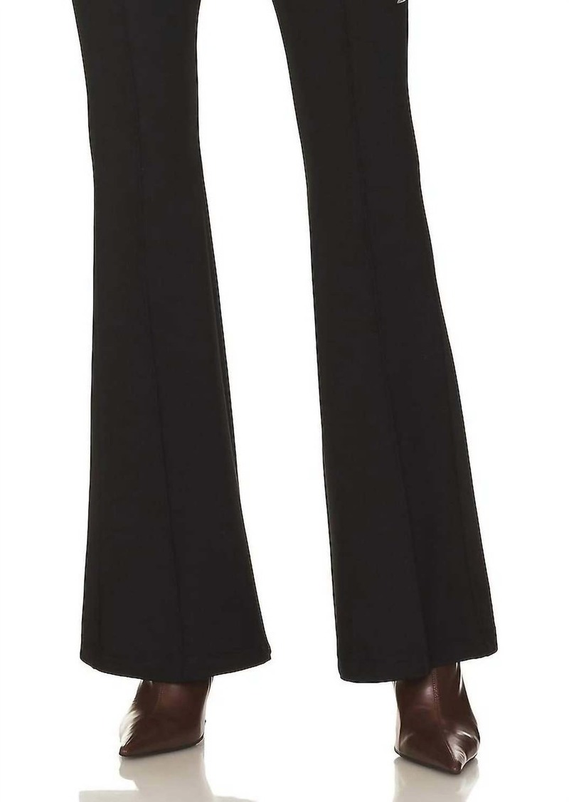 Mother Denim The Smooth Cruiser Heel Pant In Black