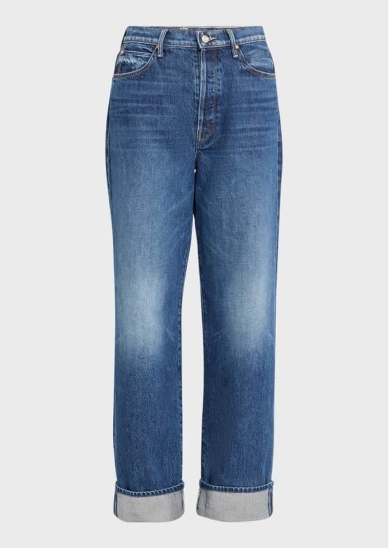 Mother Denim The Spitfire Nerdy Cuff Jeans